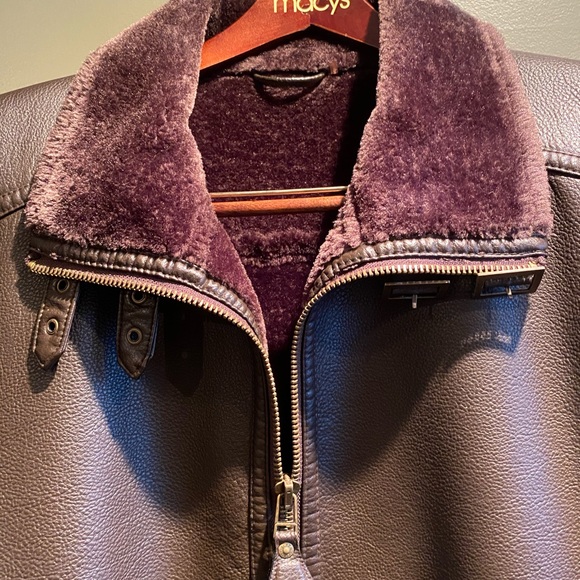 Black Rivet Other - Men’s heavy bomber jacket